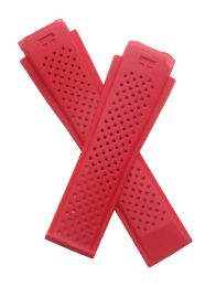 Red silicone rubber strap to fit the TAG Heuer Connected 46 smart watch, model no. SAR8A80