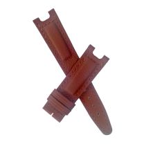 Brown Buffalo Grain leather strap with brown stitching to fit TAG Heuer S/el gents models listed below