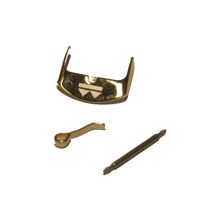 Gold Plated Pin Buckle - 16 mm