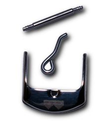 Polished Stainless Steel Pin Buckle - 16 mm