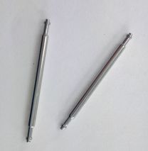 17 mm spring bars to fit the deployment clasp on a stainless steel watch bracelet