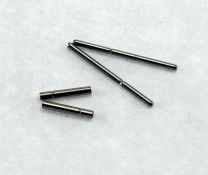 A pin & tube fitting kit for joining the links on steel bracelets on TAG Heuer Kirium mid-sized watches with model numbers listed below