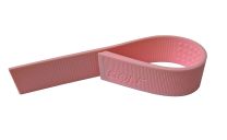 Pink Silicone Rubber Watch Strap to fit TAG Heuer Golf Watches