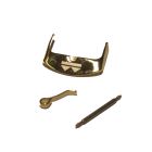 Gold Plated Pin Buckle - 18 mm