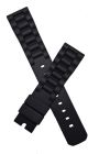 20 mm Black rubber strap (BT0705 equivalent) to fit TAG Heuer Formula 1 Models listed