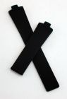 Dark Blue Silicone Rubber watch strap to fit TAG Heuer Kirium Gents watches listed below