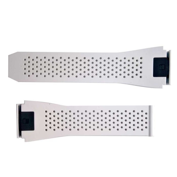 Tag Heuer connected E3 E4純正ラバーバンド White rubber watch strap band for TAG Heuer Connected E3 E4